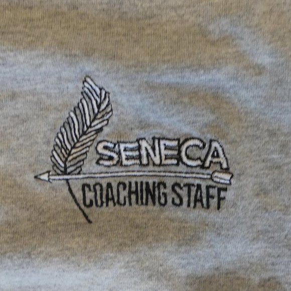 Seneca Coaching  Staff Ash City Grey Large Polo - Picture 2 of 6